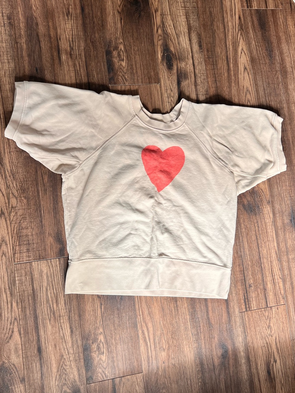 Imogene + Willie | L | Graphic Print Crew Neck Sweatshirt